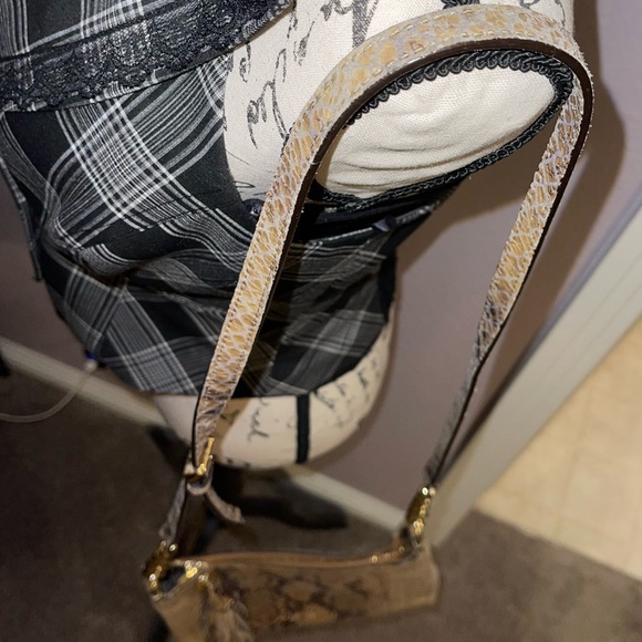 Michael Kors python crossbody bag - Picture 13 of 15